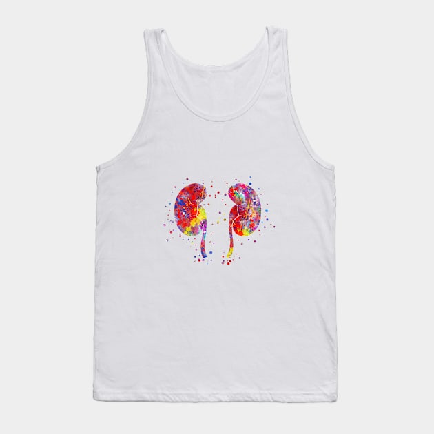 The kidneys anatomy Tank Top by RosaliArt